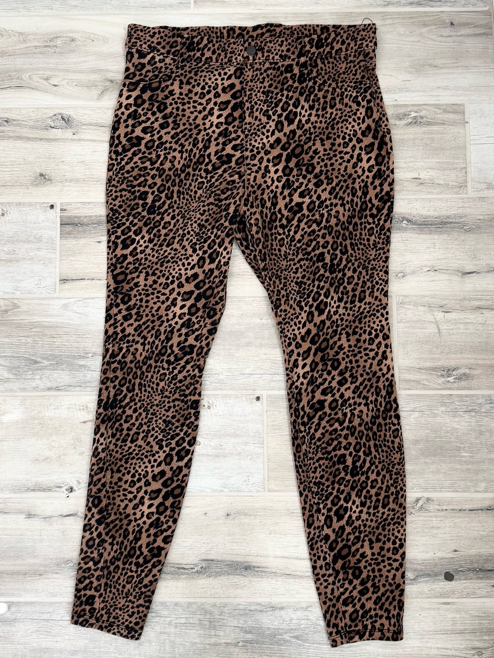 Time and Tru Leopard Print Jeggings